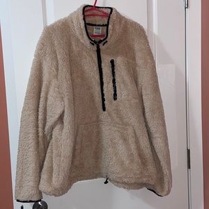 Pink VS Teddy Bear fuzzy sweater